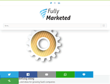 Tablet Screenshot of fullymarketed.com